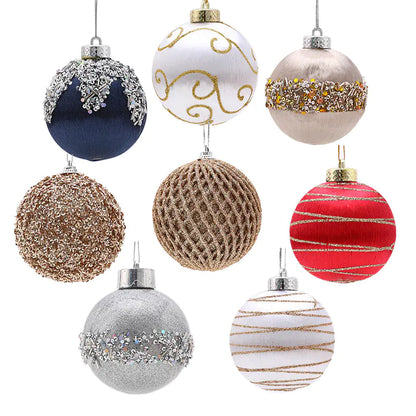Christmas Tree Ornament Foam Balls (9pcs) For Home Decor