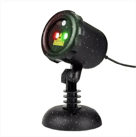 Christmas LED Laser Projector With 8 Patterns & Remote For Home Decor