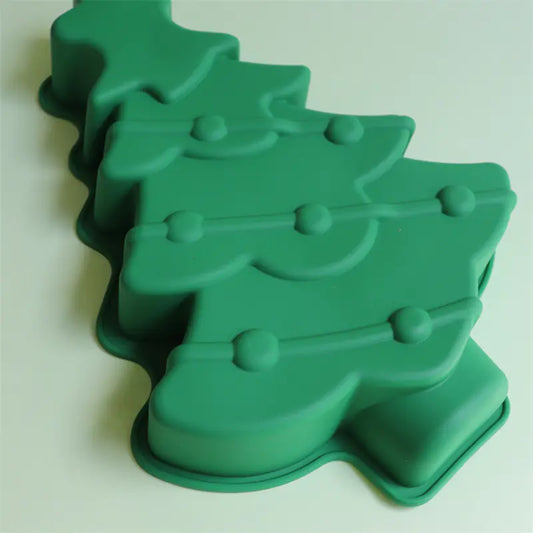 Silicone Christmas Tree Cake Mold Baking Pan