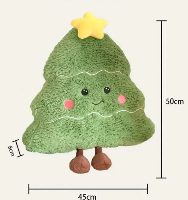 Christmas Holiday Tree Soft Doll Plush Toy For Home Decor