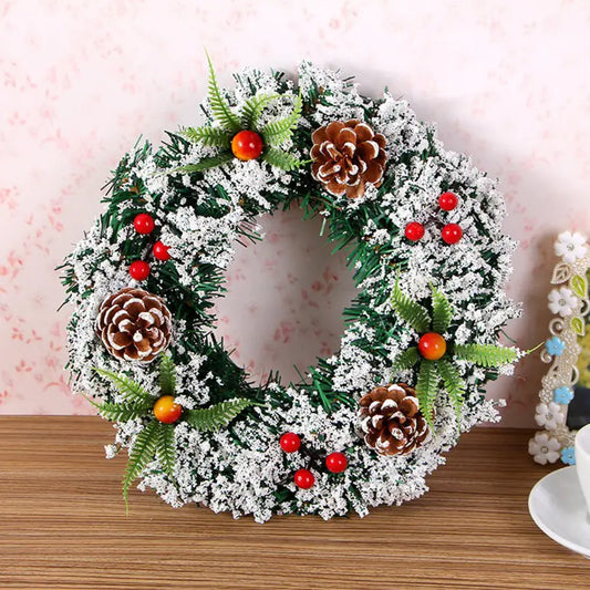 Christmas Wreath, Holiday Decoration For Home Decor