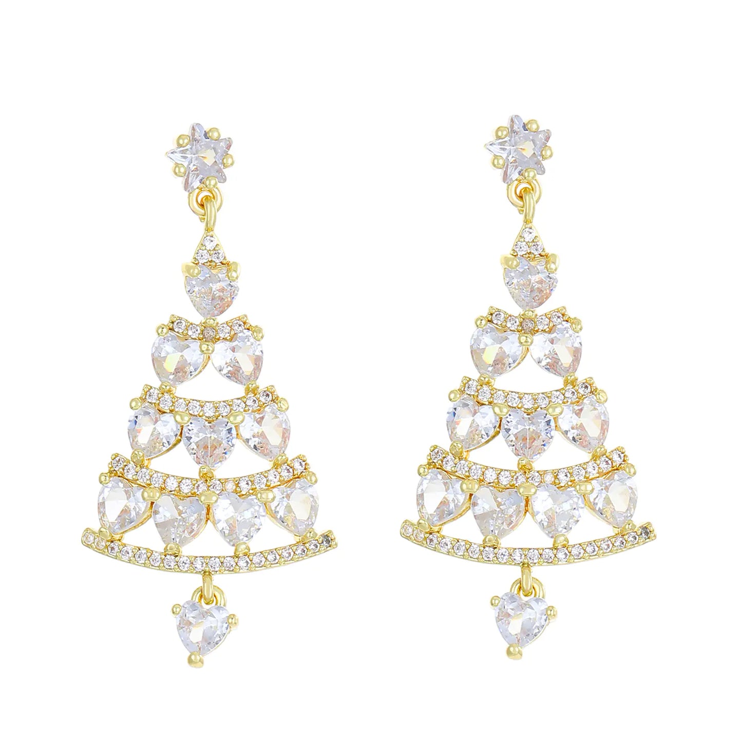 Christmas Tree Earrings For Women - Chic & Versatile