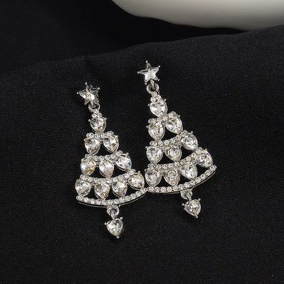 Christmas Tree Earrings For Women - Chic & Versatile