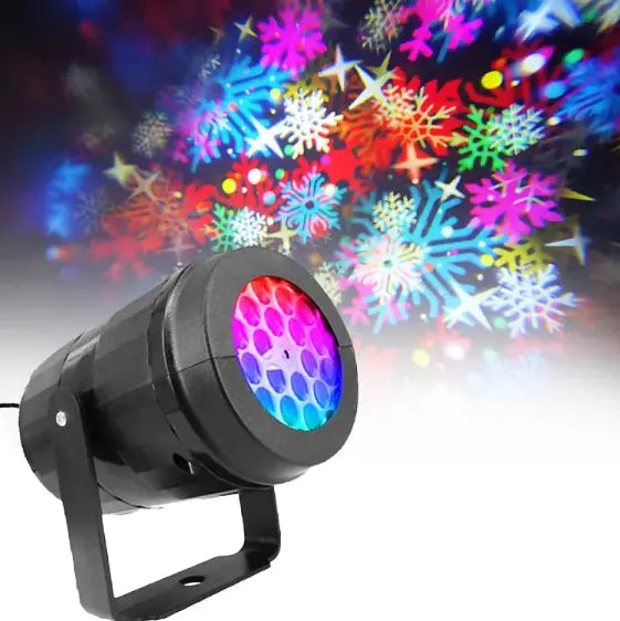 Christmas USB Projector Snowflake Lights For Home Decor