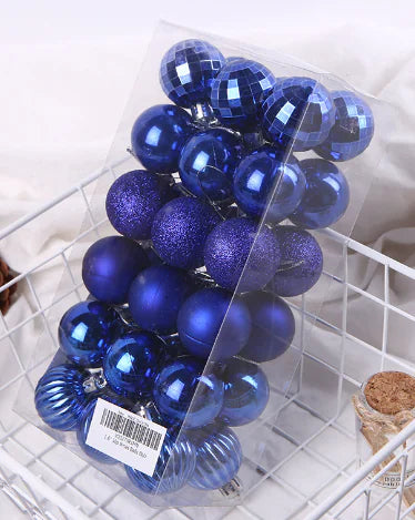 Shatterproof Christmas Tree Ornament Balls 36-Pack For Home Decor
