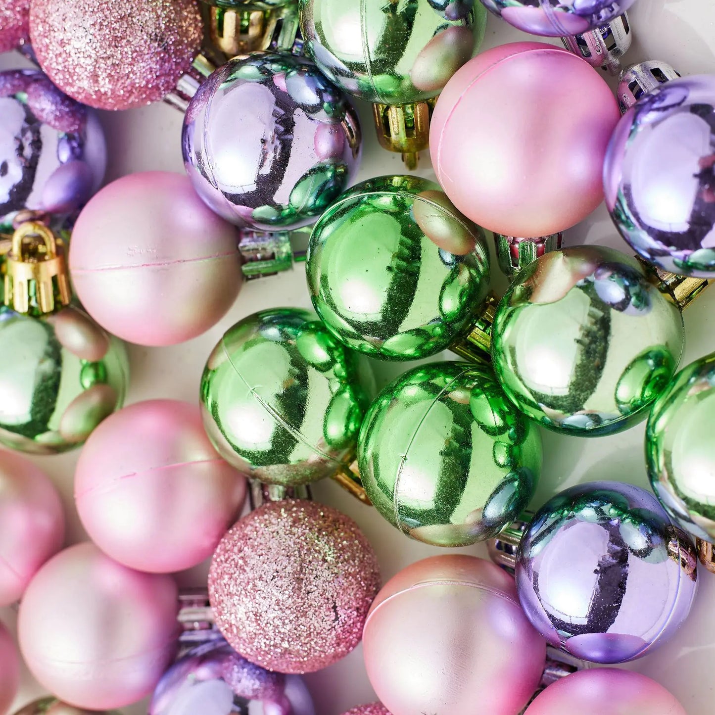 Mini Christmas Ornament Ball Decoration Set For Home Decor