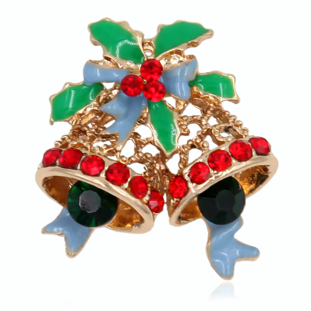 High-End Christmas Series Deer Brooch Pin Ornament