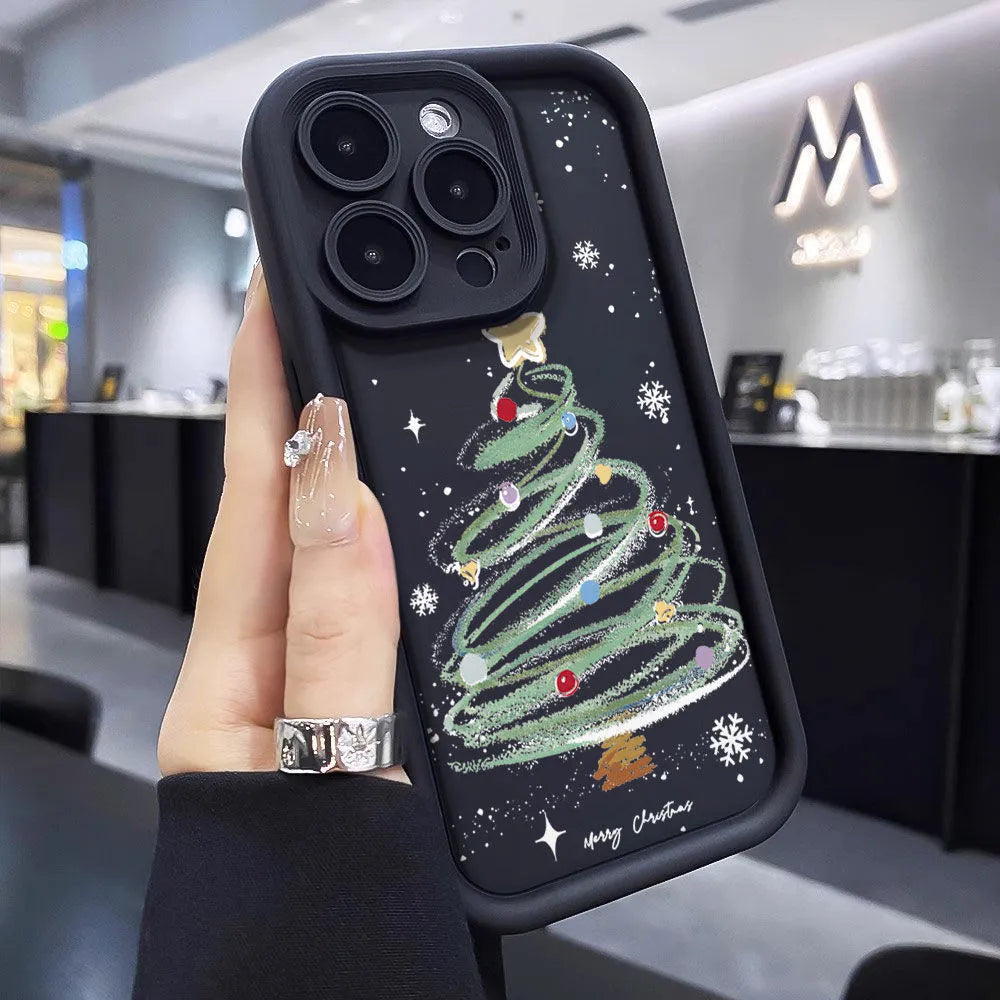 Christmas Tree iPhone Case Silicone Soft Case