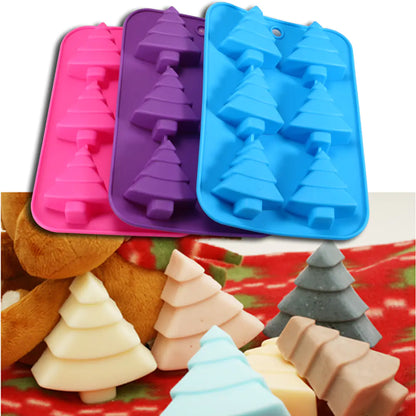 Christmas Tree Silicone Mold For Baking & Crafts