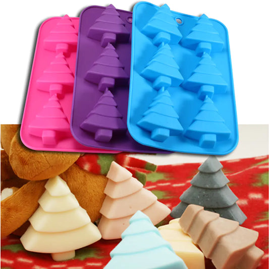 Christmas Tree Silicone Mold For Baking & Crafts