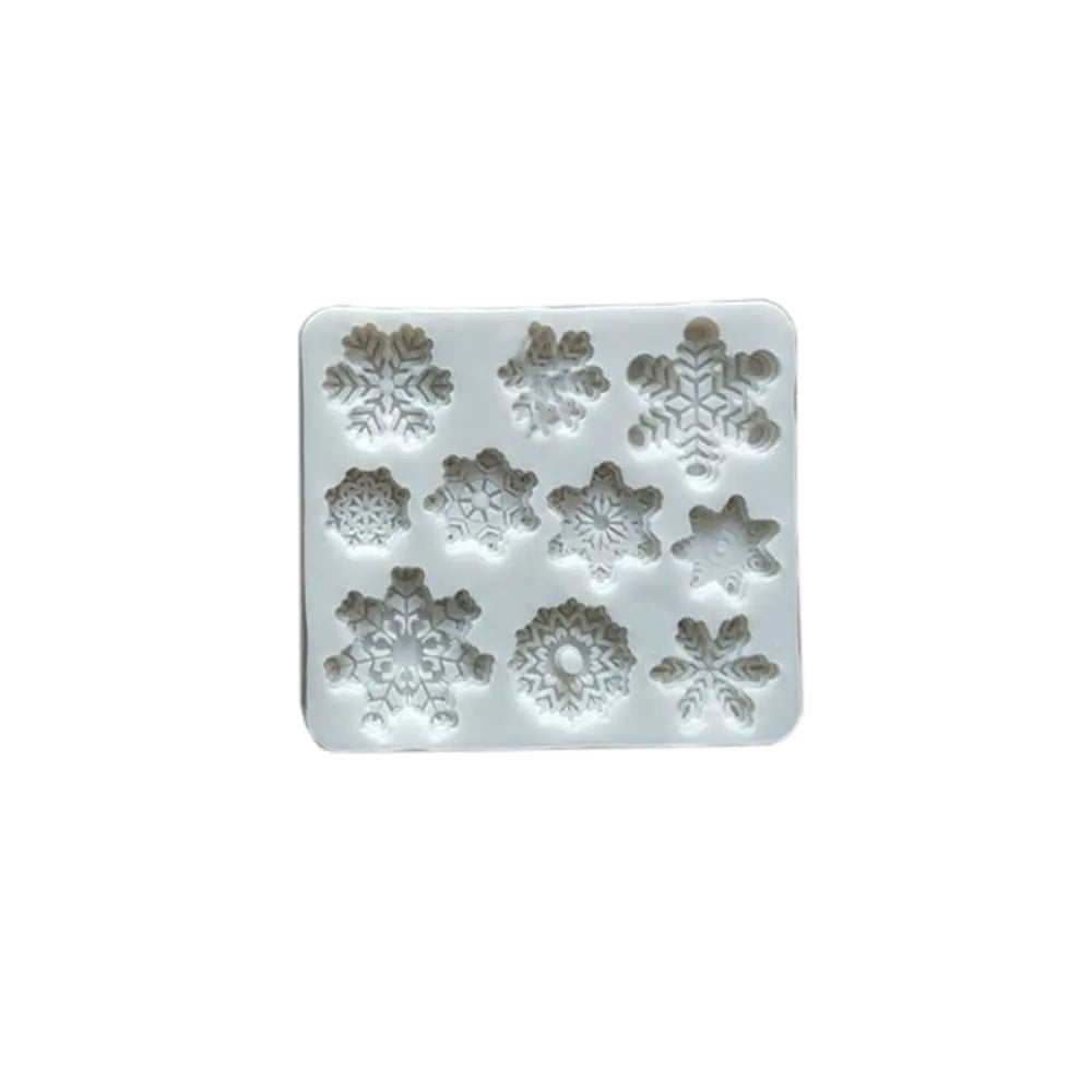 Christmas Snowflake Silicone Mold For Cakes & Cookies