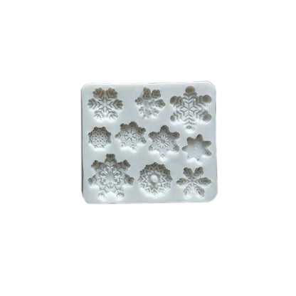 Christmas Snowflake Silicone Mold For Cakes & Cookies