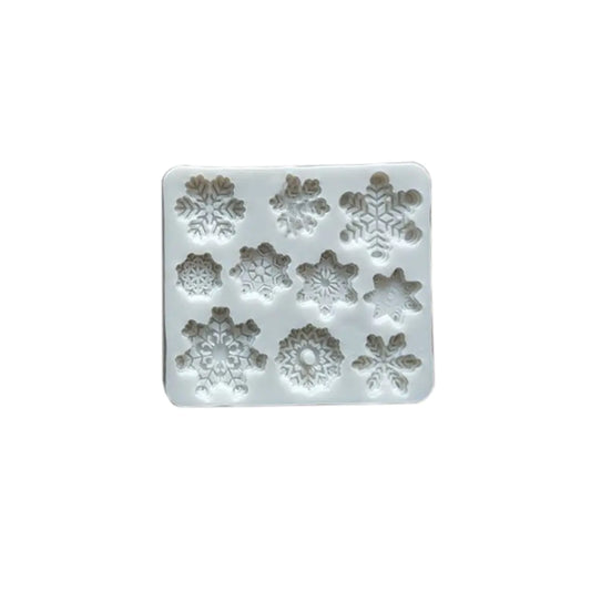 Christmas Snowflake Silicone Mold For Cakes & Cookies