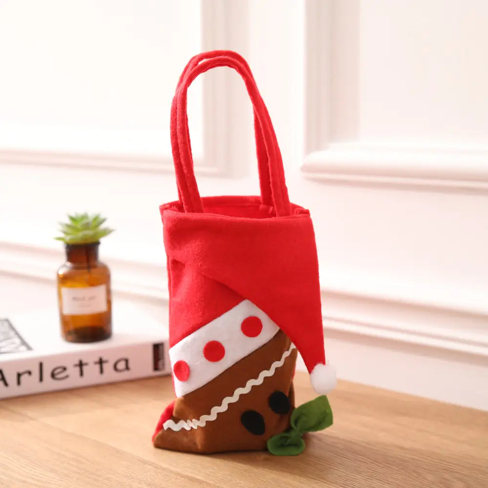 Christmas Tote Bag for Gifts & Decorations