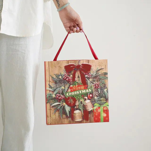 Christmas Countdown Calendar Necklace & Earring Set