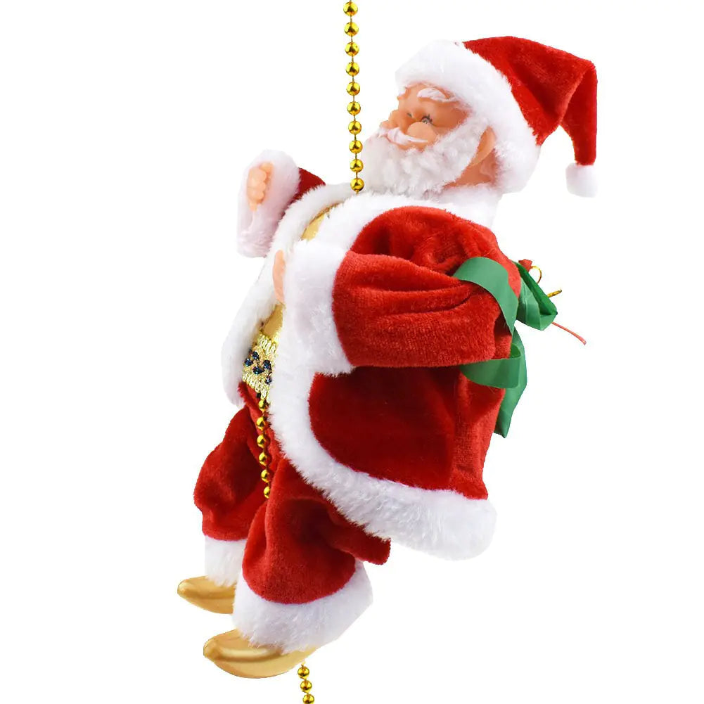 Santa Claus Climbing Toy For Christmas Decoration For Home Decor