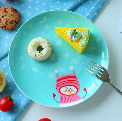 Ceramic Christmas Snack Plate & Serving Dish