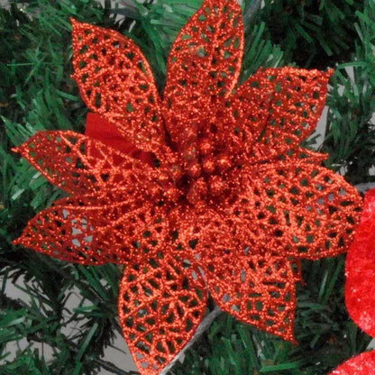 Colorful Sparkling Christmas Tree Flower Holiday Gift For Home Decor