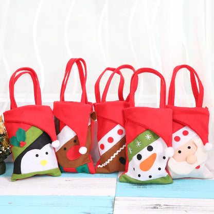 Christmas Tote Bag for Gifts & Decorations