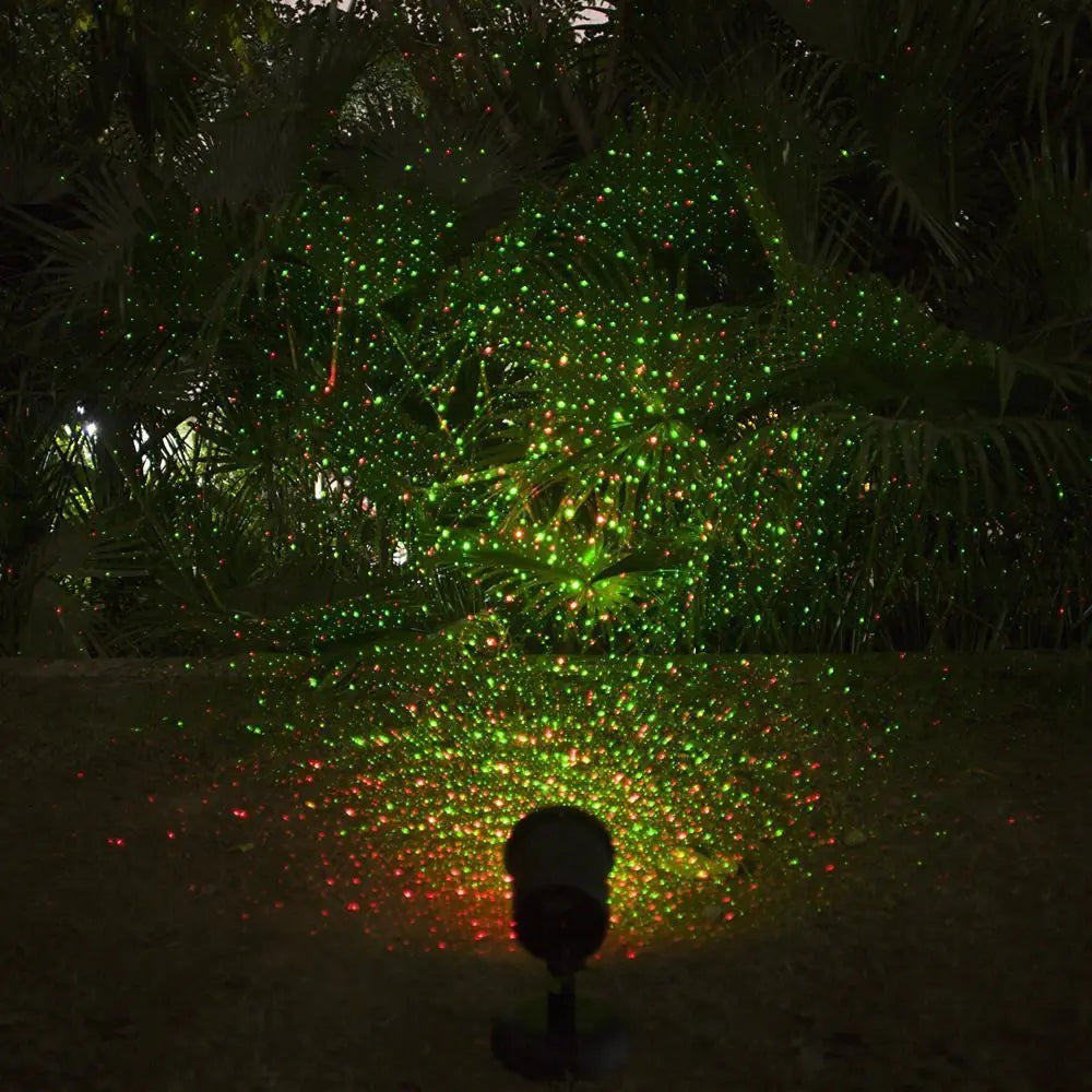 Lawn Decorative Lights, Red & Green Christmas Lights For Home Decor