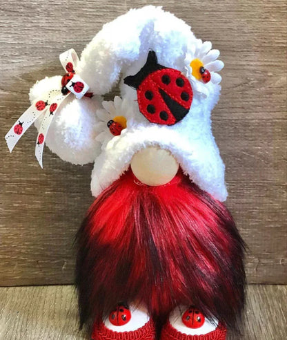 Cute Gnome Head Doll Figurine For Halloween & Christmas