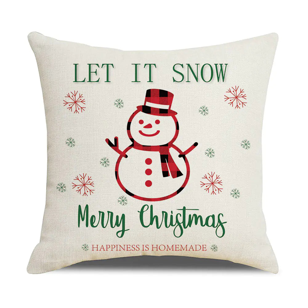 Home Christmas Sofa Cushion Seat Cover Series For Home Decor