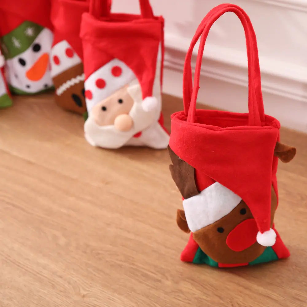 Christmas Tote Bag for Gifts & Decorations