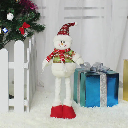 Stretching Santa Figurine - Christmas Gift For Home Decor