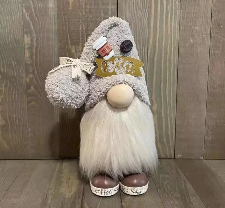 Cute Gnome Head Doll Figurine For Halloween & Christmas