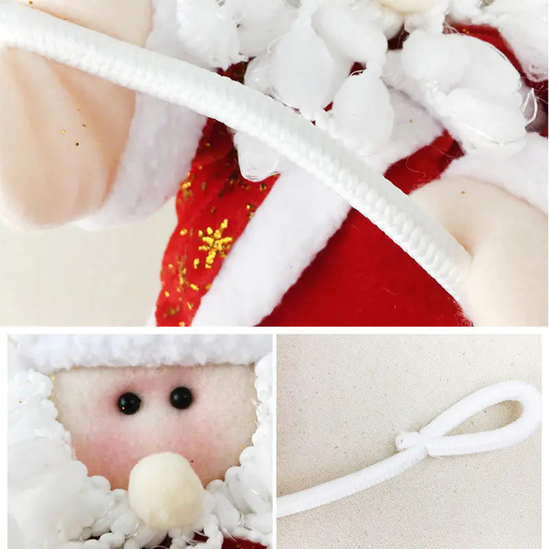 Climbing Santa Claus Christmas Scene Decoration Ornament For Home Decor