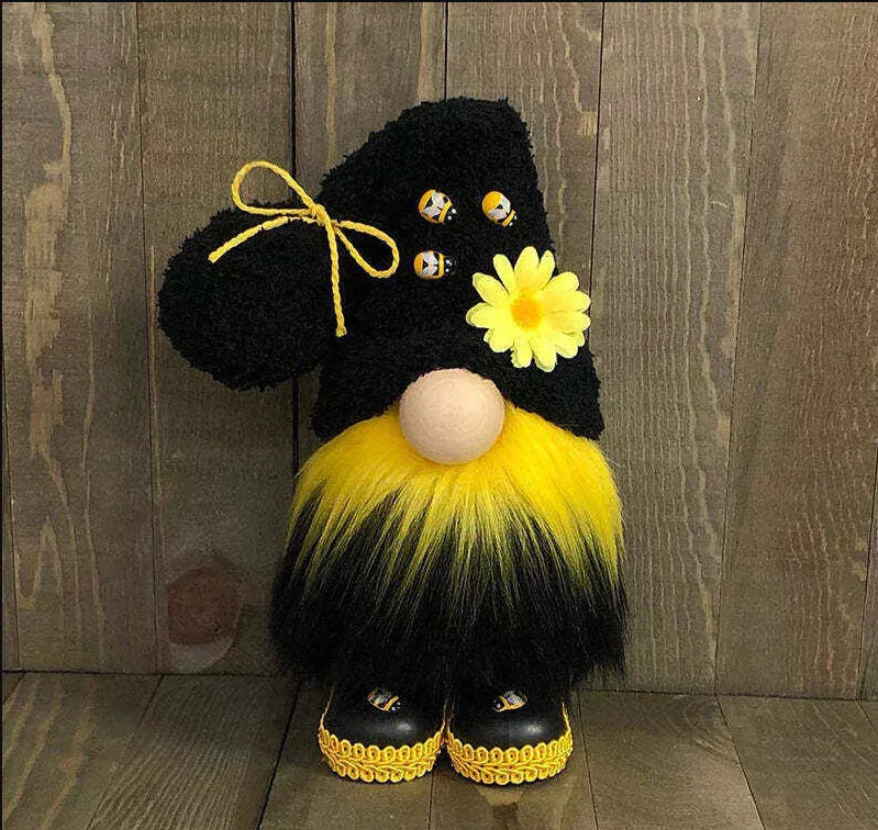 Cute Gnome Head Doll Figurine For Halloween & Christmas