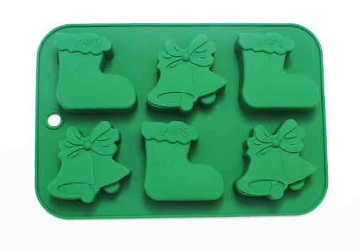 Christmas Stocking Silicone Cake Molds For Baking