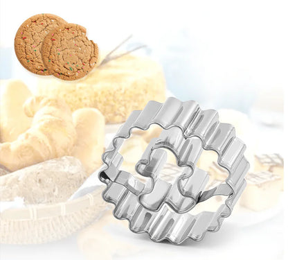 9-Piece Stainless Steel Christmas Cookie Cutter Set