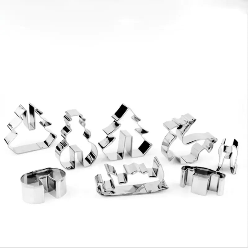 Stainless Steel Christmas Cookie Molds For Holiday Decor