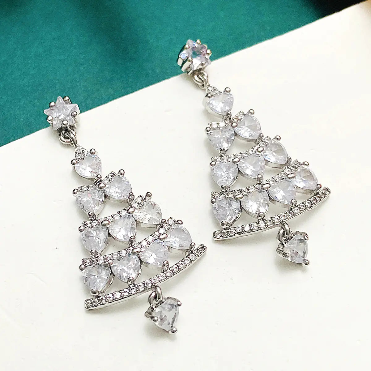 Christmas Tree Earrings For Women - Chic & Versatile