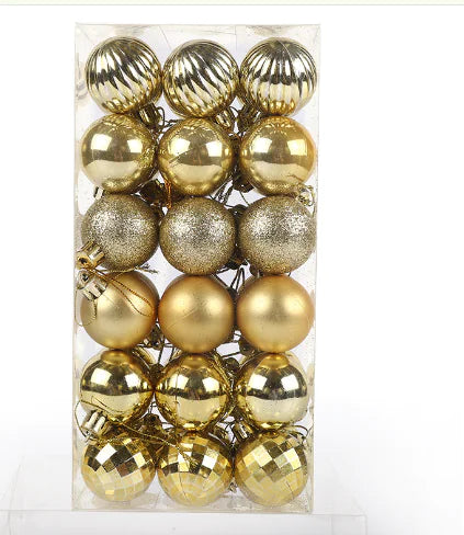 Shatterproof Christmas Tree Ornament Balls 36-Pack For Home Decor