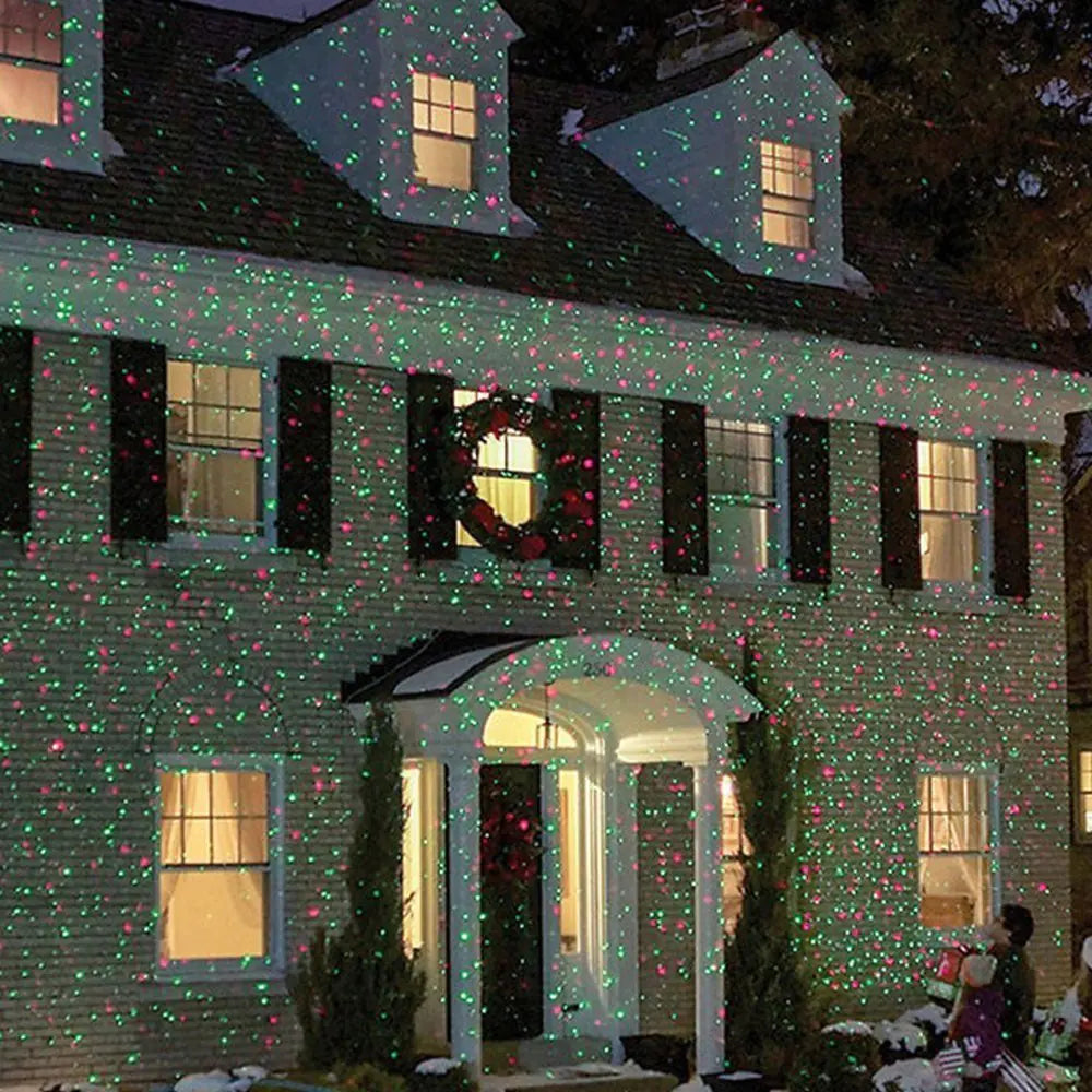 Lawn Decorative Lights, Red & Green Christmas Lights For Home Decor