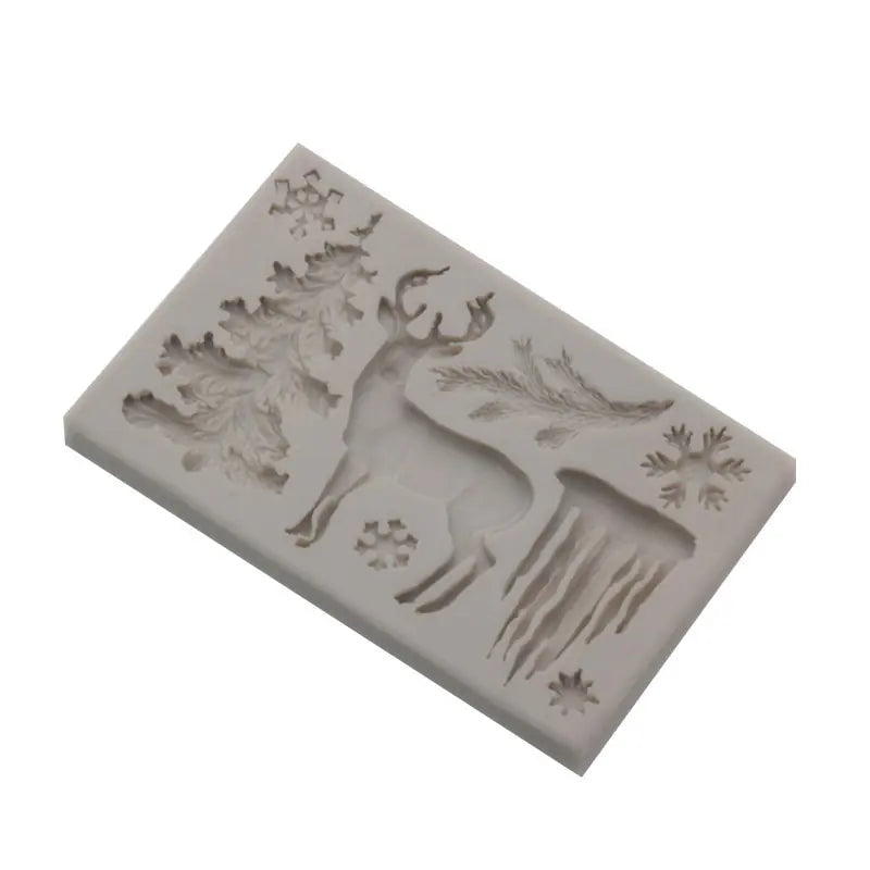 Christmas Snowflake Tree Silicone Mold For Baking