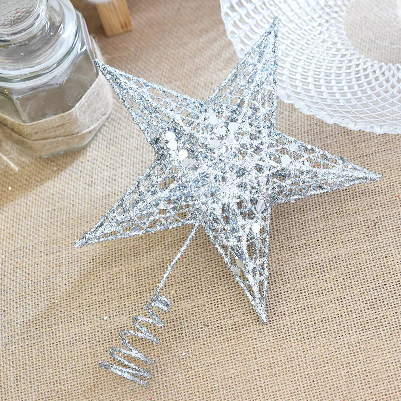 Christmas Tree Top Star Decoration (Five-Pointed Star)