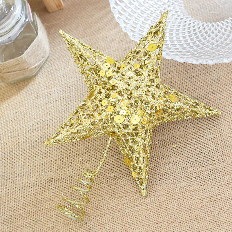 Christmas Tree Top Star Decoration (Five-Pointed Star)