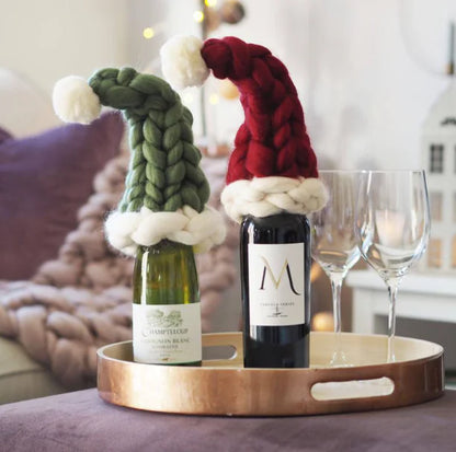 Super Thick Iceland Yarn Christmas Tree Hat Decoration For Home Decor