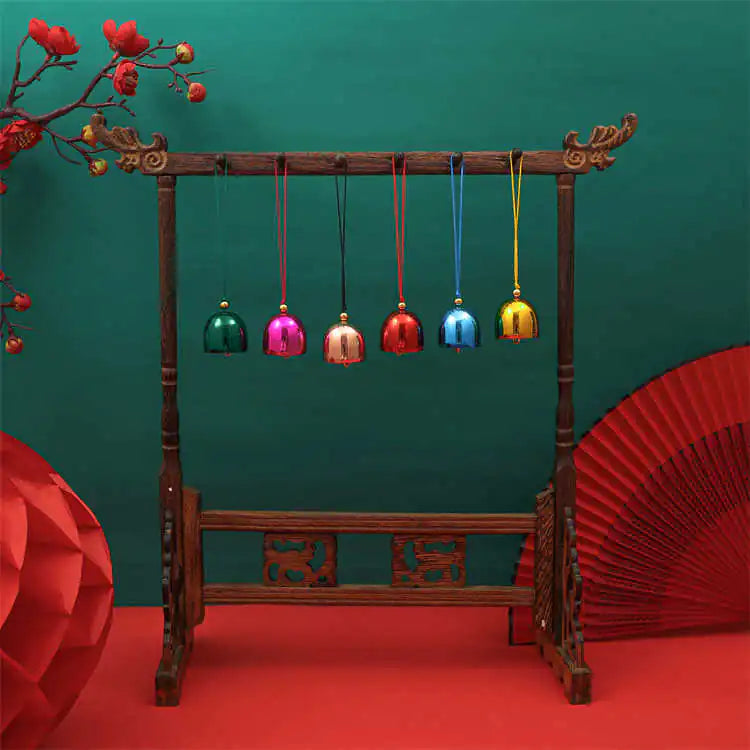 Colorful Metal Christmas Bells For Home Decor