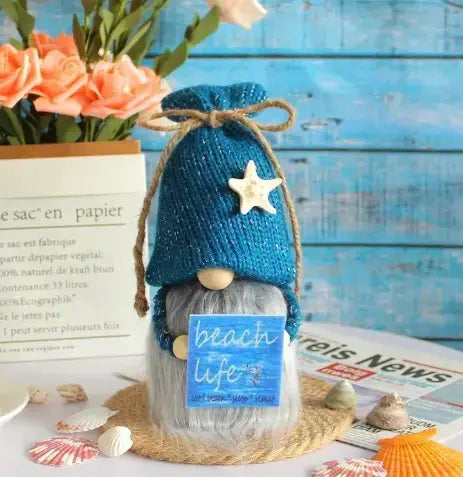 Cute Gnome Head Doll Figurine For Halloween & Christmas