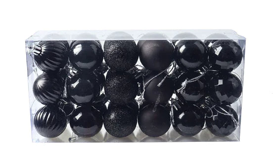 Shatterproof Christmas Tree Ornament Balls 36-Pack For Home Decor