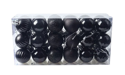 Shatterproof Christmas Tree Ornament Balls 36-Pack For Home Decor