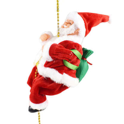 Santa Claus Climbing Toy For Christmas Decoration For Home Decor