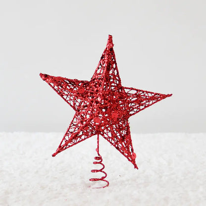 Christmas Tree Top Star Decoration (Five-Pointed Star)