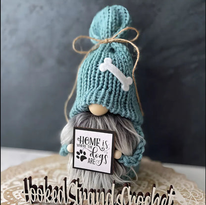 Cute Gnome Head Doll Figurine For Halloween & Christmas