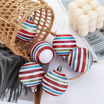 Christmas Ornament Ball Gift Box (6pcs) For Home Decor