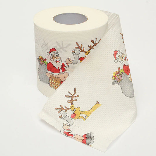 Christmas Toilet Paper Rolls For Funny Home Decor